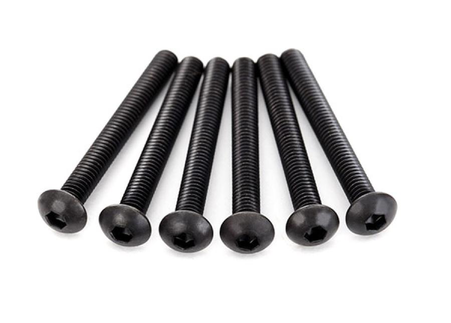 Traxxas Screws M4x30 Button-head Hex Socket (6) TRX2598X
