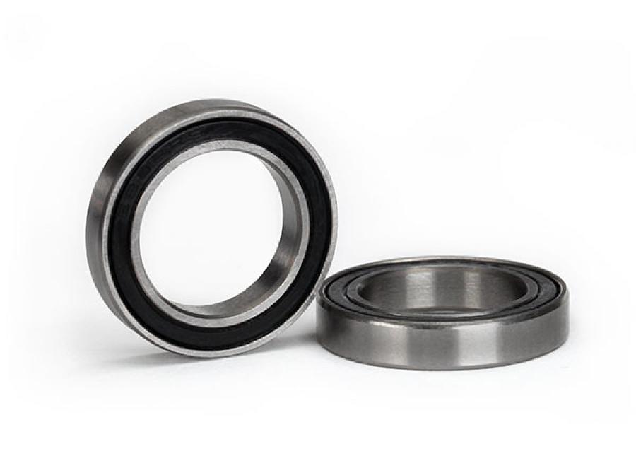 Traxxas Ball Bearing Black Rubber Sealed (17x26x5mm) (2) TRX5107A