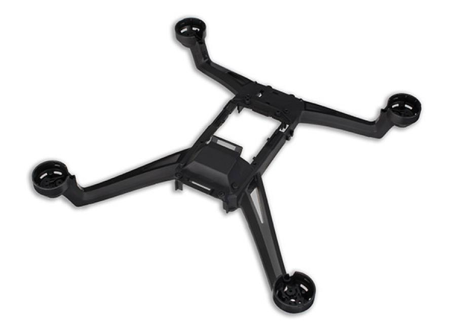 Traxxas Main frame, Black, Aton TRX7923