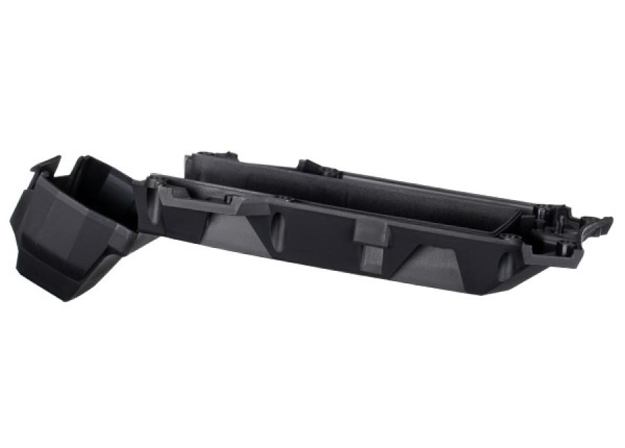 Traxxas Main frame lower, Black, Aton TRX7924