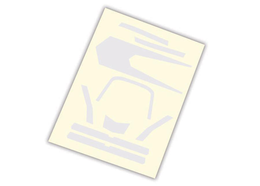 Traxxas Decals White "High-Visibility" Aton TRX7984