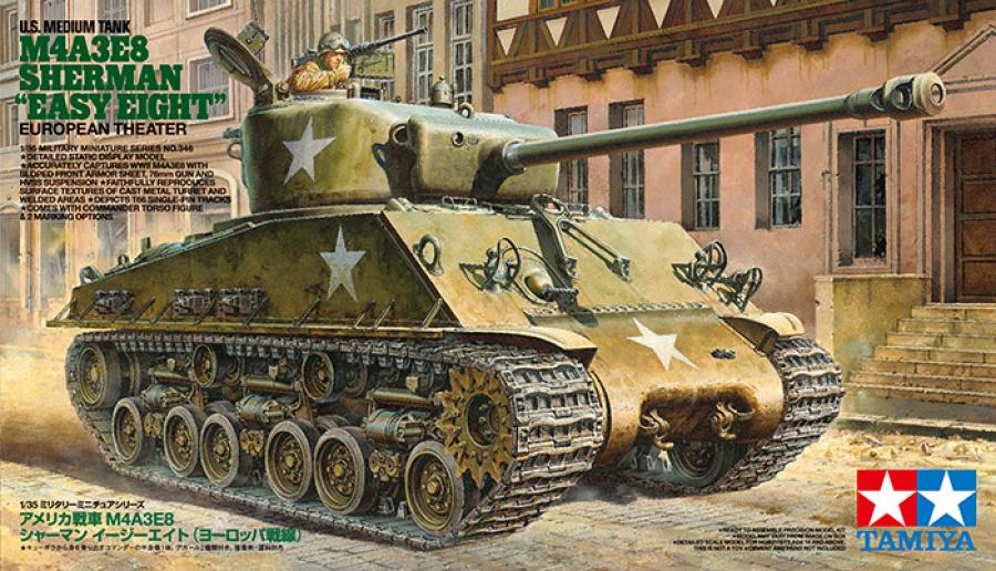 1/35 M4A3E8 Sherman "Easy Eight", European theater