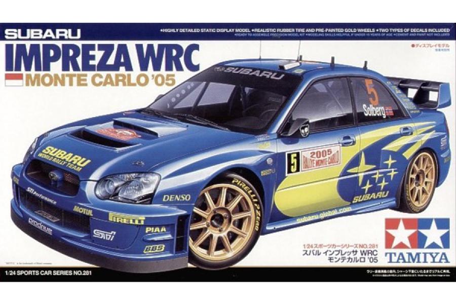 Tamiya 1/24 Subaru Impreza WRC Monte Carlo '05