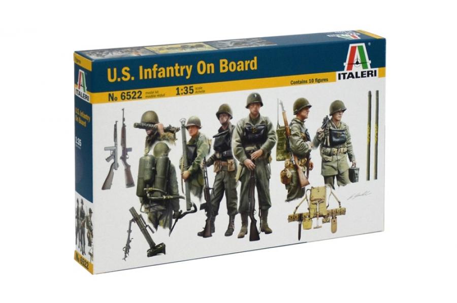 Italeri 1/35 U.S. Infantry On Board