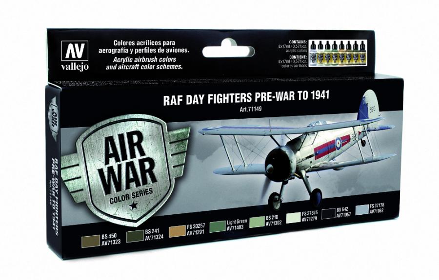 RAF Day Fighters Colors Pre-War-1941