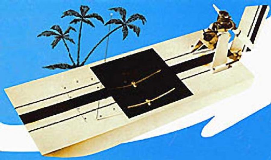 Swamp Buggy Air Boat 711mm Wood Kit
