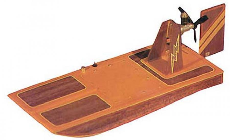 Little Swamp Buggy Air Boat 457mm Wood Kit