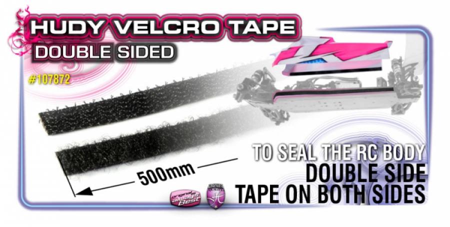 Hudy Velcro Tape self-adhesive 8x500mm (1) 107872