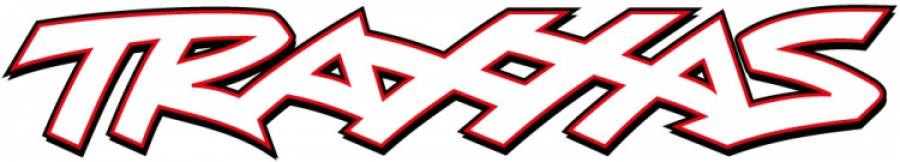 Traxxas Traxxas Cut-Out Vinyl Sticker White 305mm TRX61663