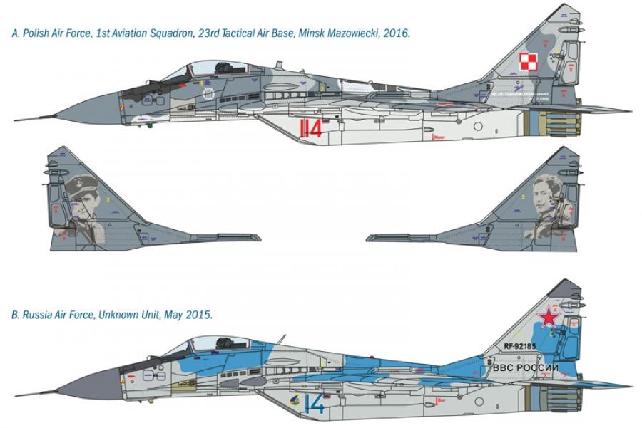 Italeri 1/72 MIG 29A ''FULCRUM''