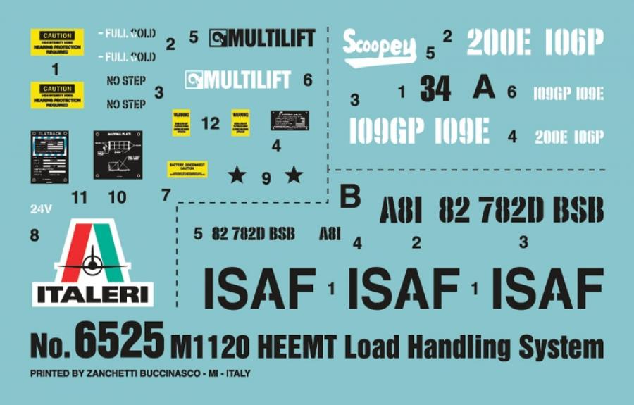 Italeri 1/35 M1120 HEMTT Load Handling System