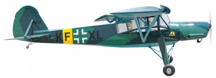 Fieseler Fi156C Storch Green 2850mm 35cc Gas ARTF