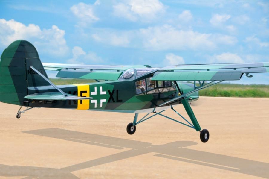 Fieseler Fi156C Storch Green 2850mm 35cc Gas ARTF