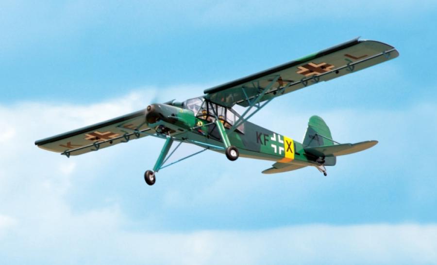 Fieseler Fi156C Storch Green 2850mm 35cc Gas ARTF