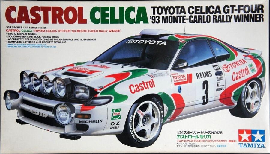 1/24 CASTROL CELICA GT-4 Monte Carlo '93