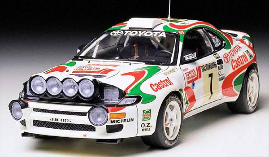 Tamiya 1/24 CASTROL CELICA GT-4 Monte Carlo '93 pienoismalli