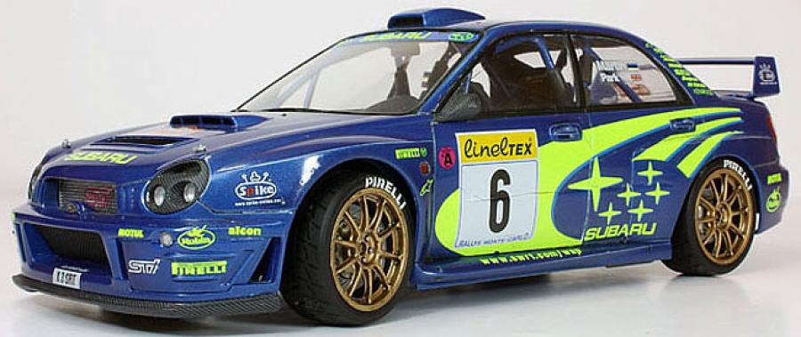 Tamiya 1/24 SUBARU IMPREZA WRC 2001 pienoismalli