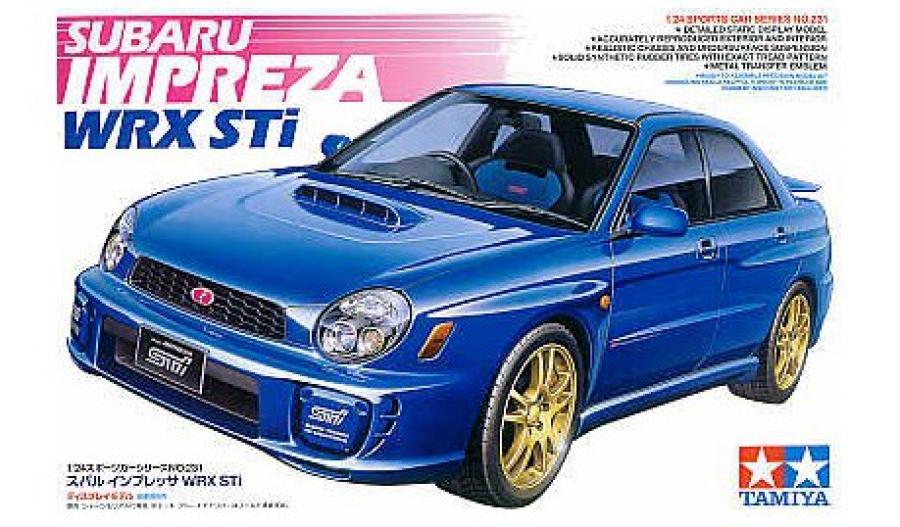 Tamiya 1/24 SUBARU IMPREZA WRX STI pienoismalli