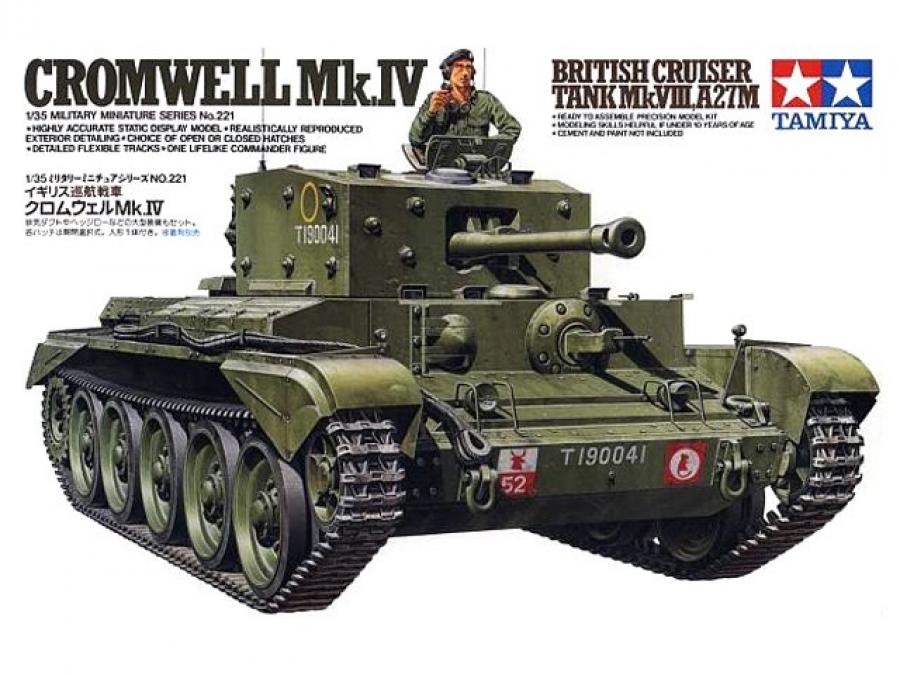 Tamiya 1/35 CROMWELL MK. IV pienoismalli