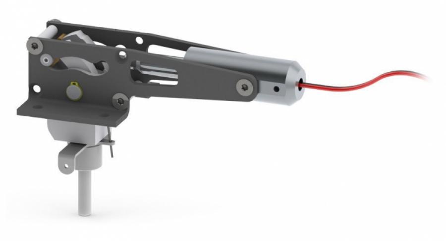 Electric Nose Retract 8-18 Robo, 90gr, Rail, Rev Act #