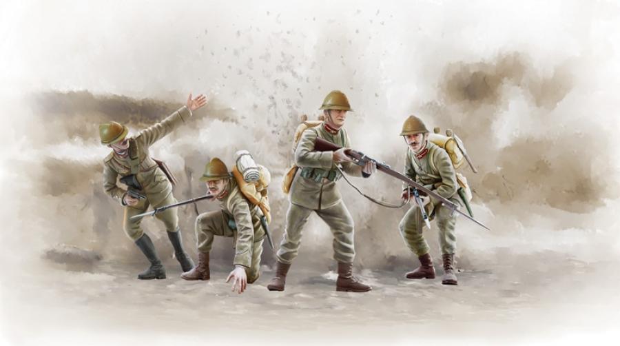 Italeri 1/35 WWI ITALIAN INFANTRY