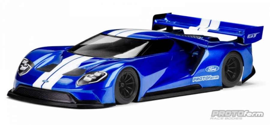 Ford GT Clear Body for 200mm Pan Car