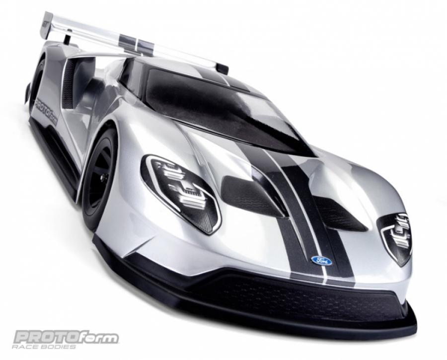 Ford GT Clear Body for 200mm Pan Car
