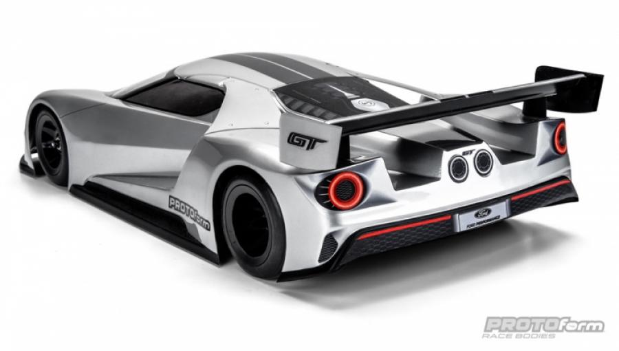 Ford GT Clear Body for 200mm Pan Car