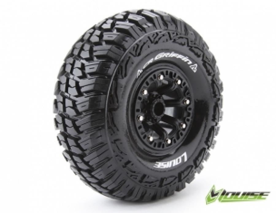Tire & Wheel CR-GRIFFIN 2.2" Black (2)
