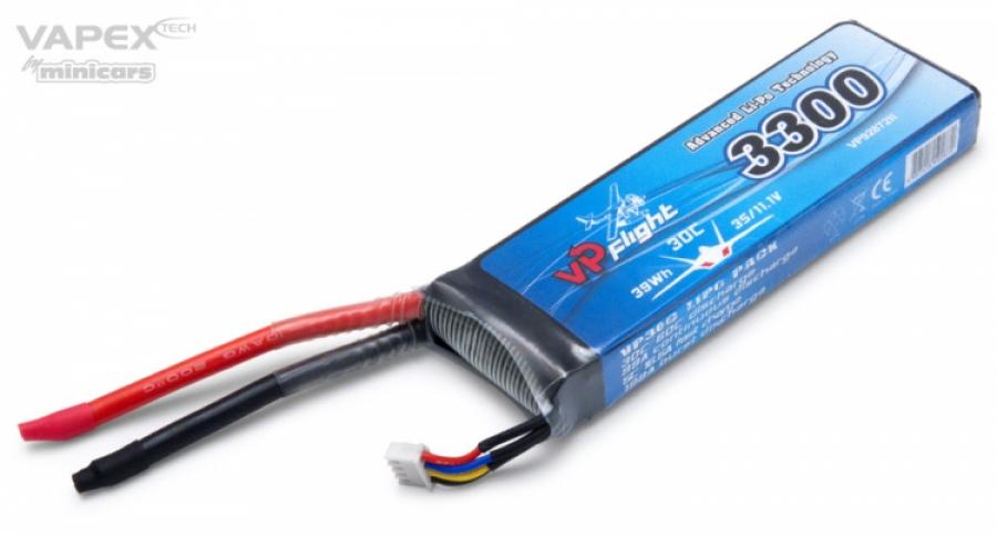 Li-Po Akku 3S 11,1V 3300mAh 30C PREMIUM