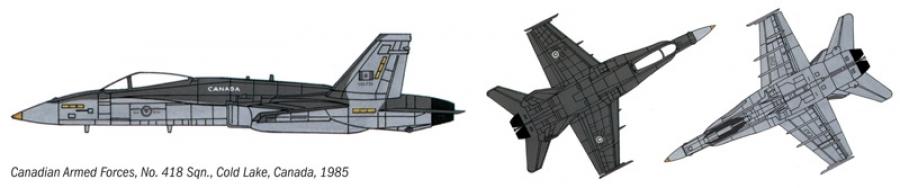 Italeri 1/72 F/A-18 C/D "Wild Weasel" (Modelset)