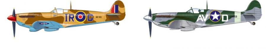 Italeri 1/72 Spitfire Mk. Vb (Modelset)