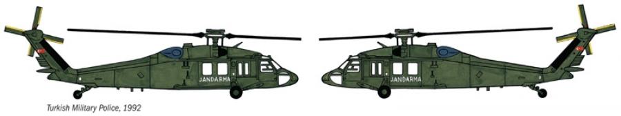 Italeri 1/72 UH 60 Desert Hawk (Modelset)