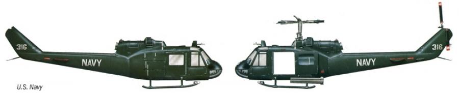 Italeri 1/72 UH-1C Gunship (Modelset)