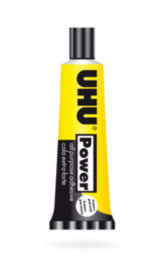 UHU All Purpose Adhesive Power Transparent 45ml Tube