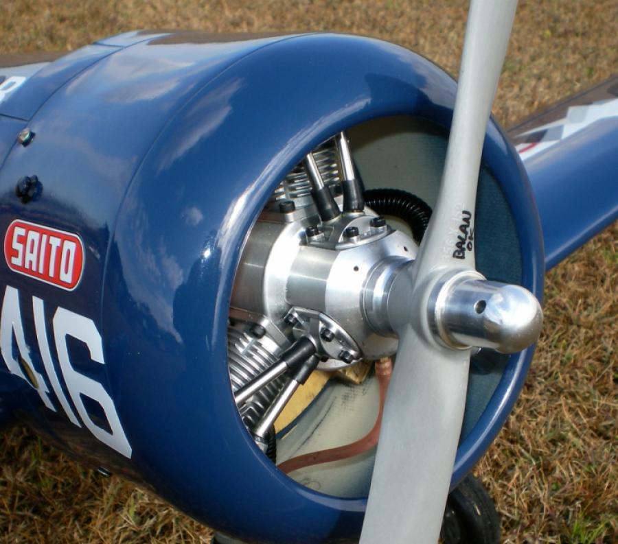 FA-120R3 20cc 4-stroke 3-cyl Radical Nitro Engine
