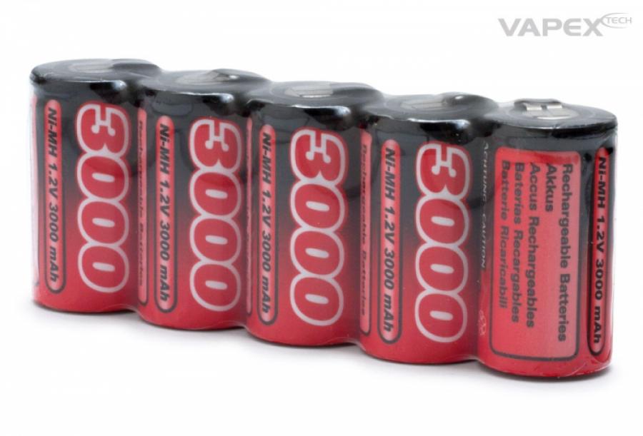 NiMH Battery 1,2V 3000mAh Sub-C