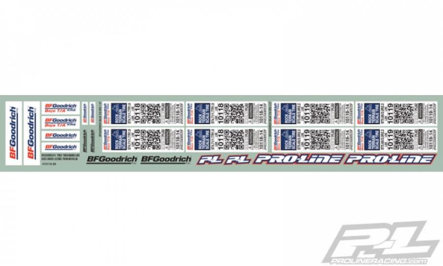 Decals BFGoodrich Baja T/A KR2