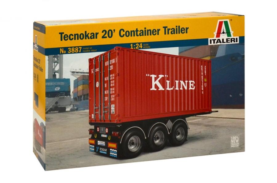 1/24 TECNOKAR 20' CONTAINER TRAILER