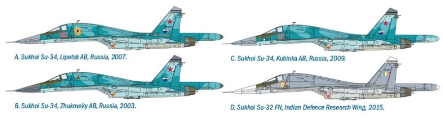 1/72 SUKHOI SU-34 / SU-32 FN