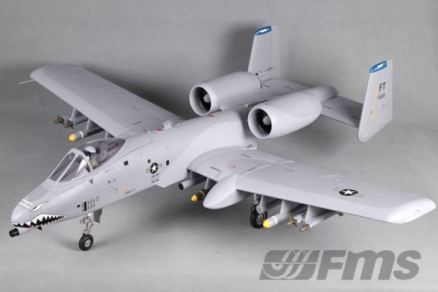 A-10 Thunderbolt II with two 70mm Ducted Fans PNP
