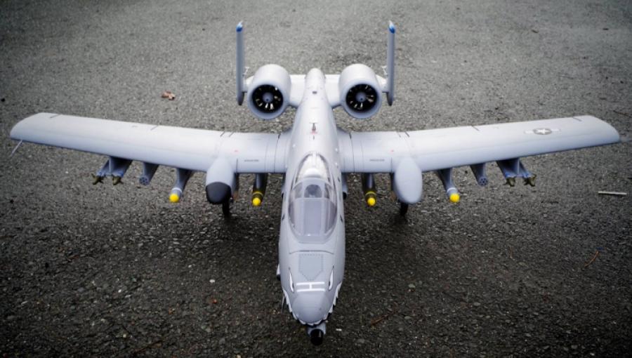 A-10 Thunderbolt II with two 70mm Ducted Fans PNP