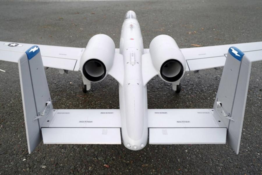 A-10 Thunderbolt II with two 70mm Ducted Fans PNP