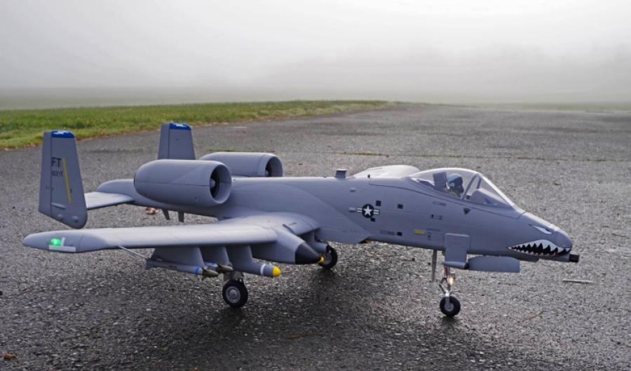 A-10 Thunderbolt II with two 70mm Ducted Fans PNP