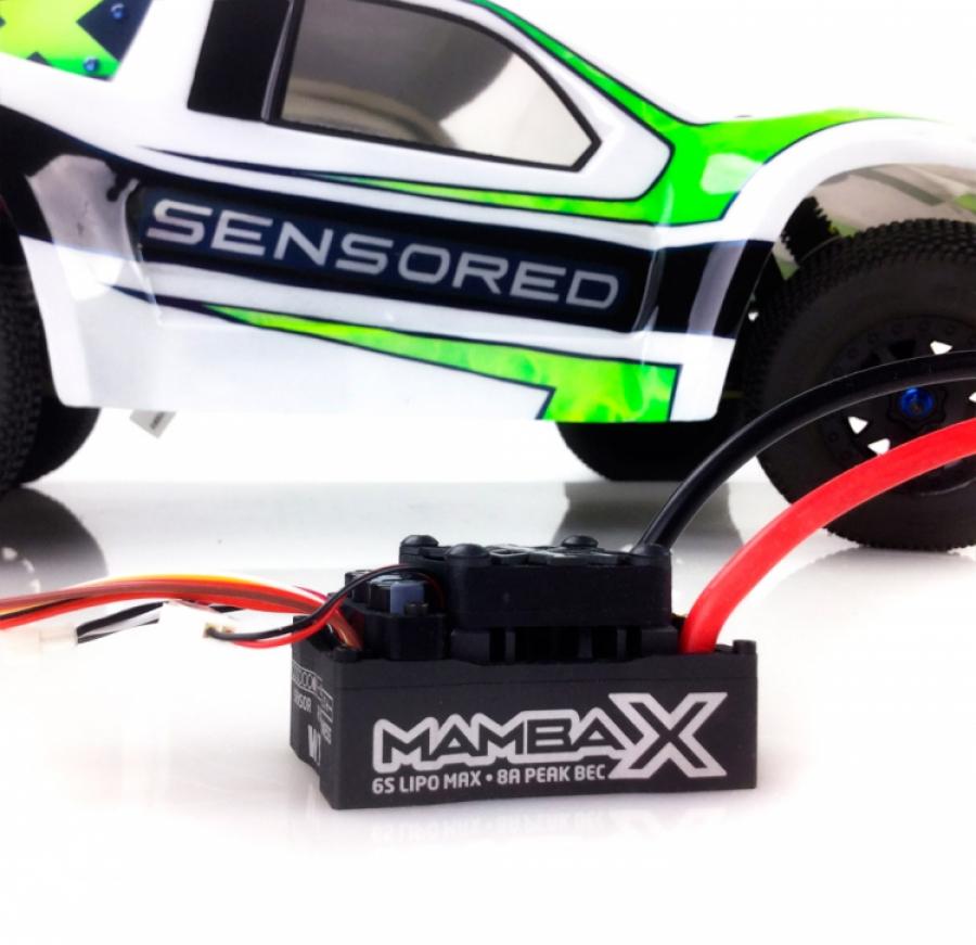 Mamba X SCT ESC Combo with 1410-3800KV Sensored Motor