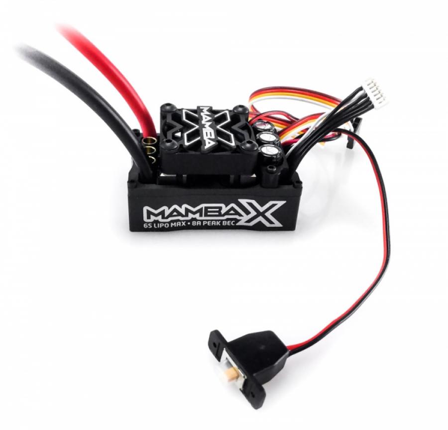 Mamba X SCT ESC Combo with 1410-3800KV Sensored Motor