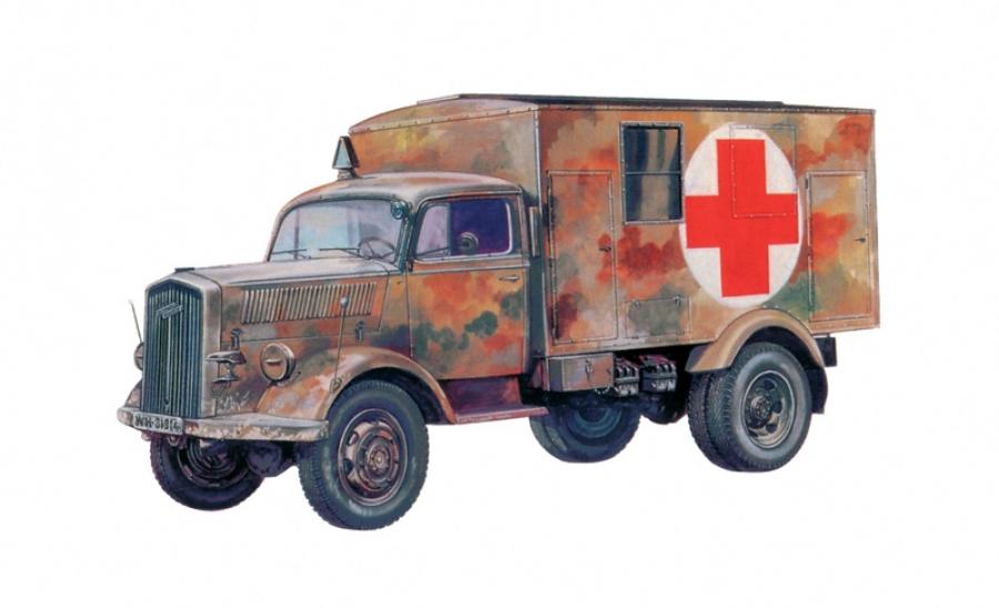 Italeri 1/72 KFZ. 305 AMBULANCE