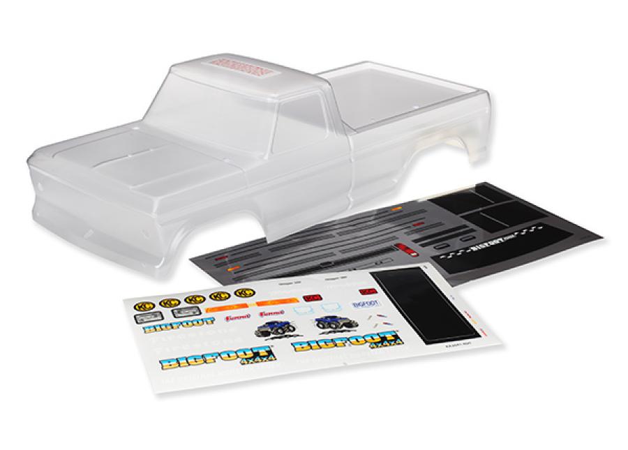 Traxxas Body Bigfoot No.1 Clear TRX3660