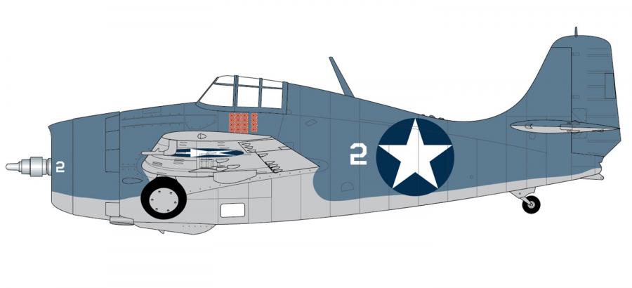 Airfix 1/72 Grumman Wildcat F4F-4