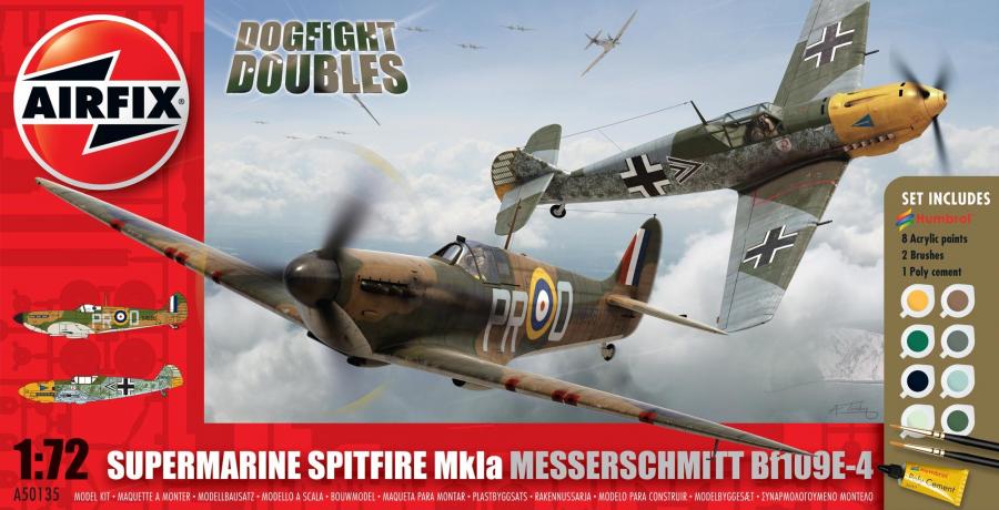 Spitfire vs Messersschmitt Bf109E-4 1:72